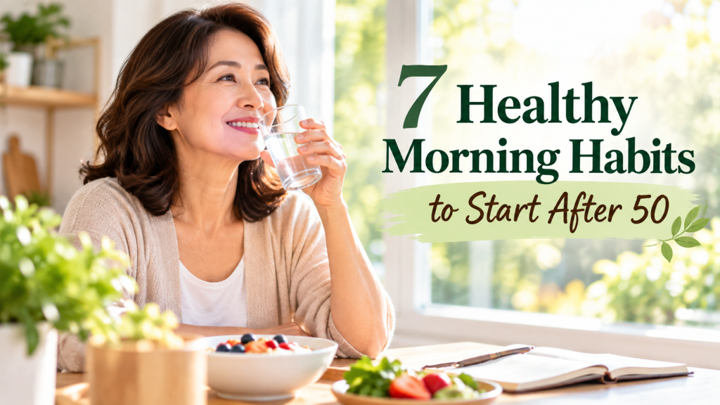 Healthy morning habits for adults over 50